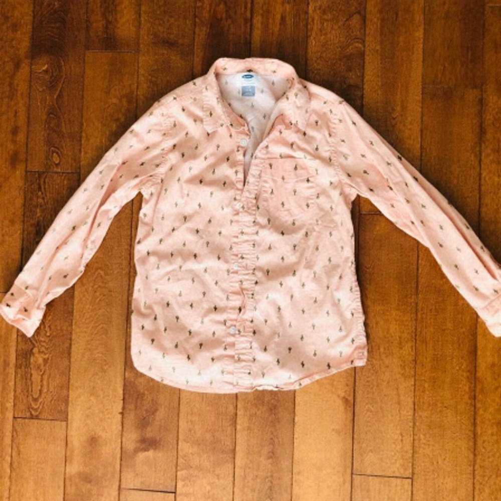 Cute Cactus Shirt for Boy 6-7Y